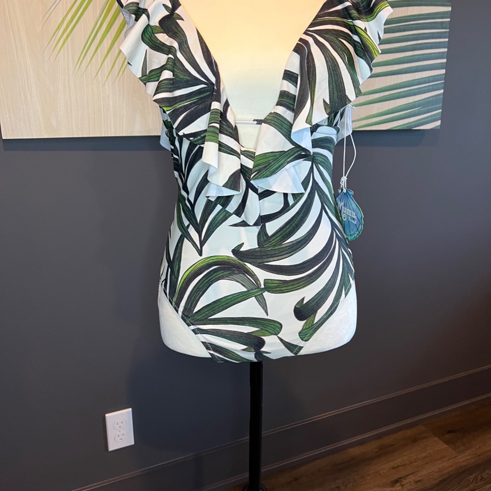 SHOW ME YOUR MUMU Palm One Piece Swimsuit - Picture 3 of 7